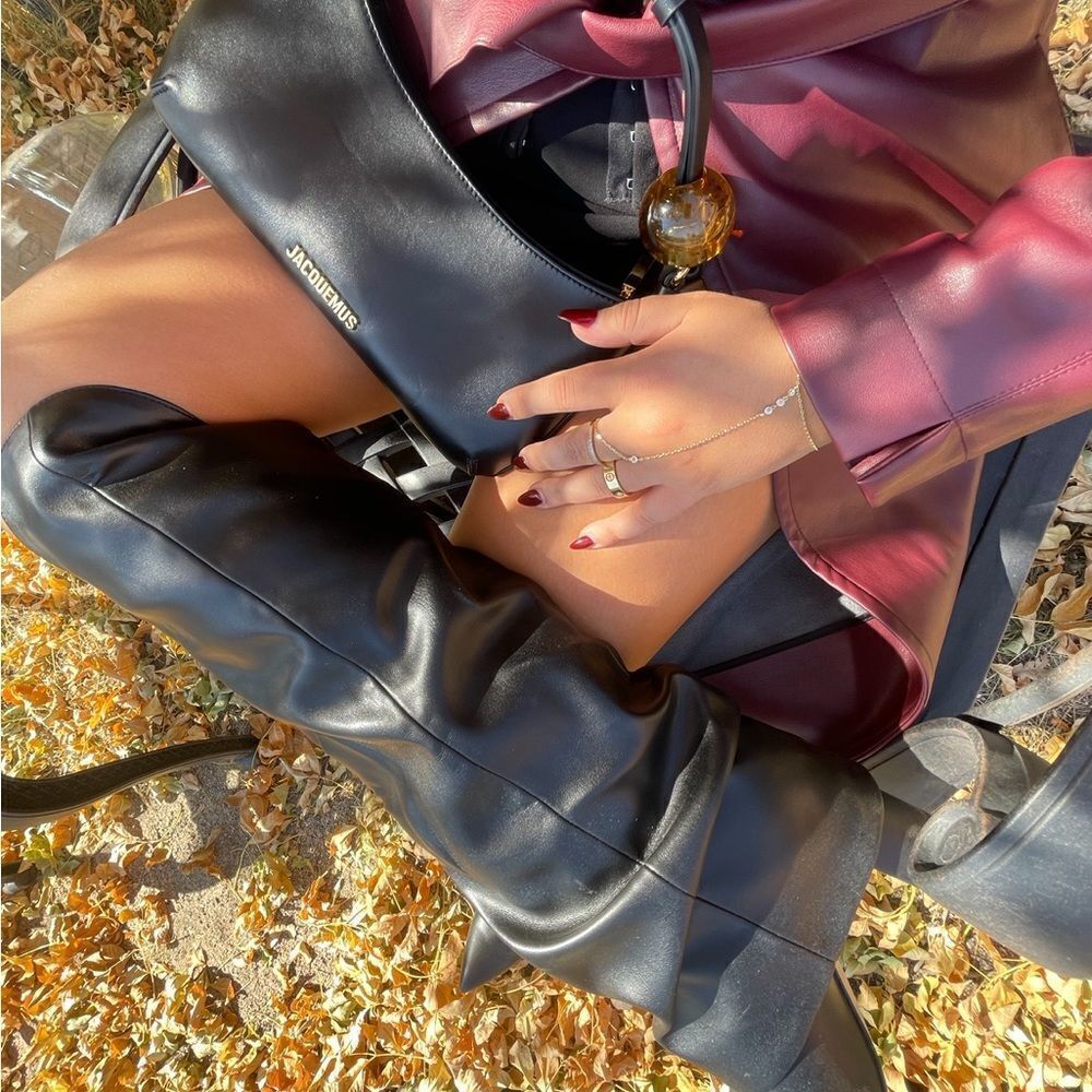 Gold hand chain